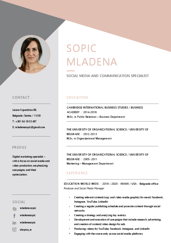 Mladena - CV  PDF .pdf