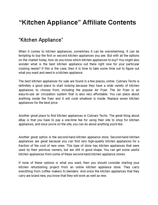 Home Appliacne Affiliate Contents.pdf