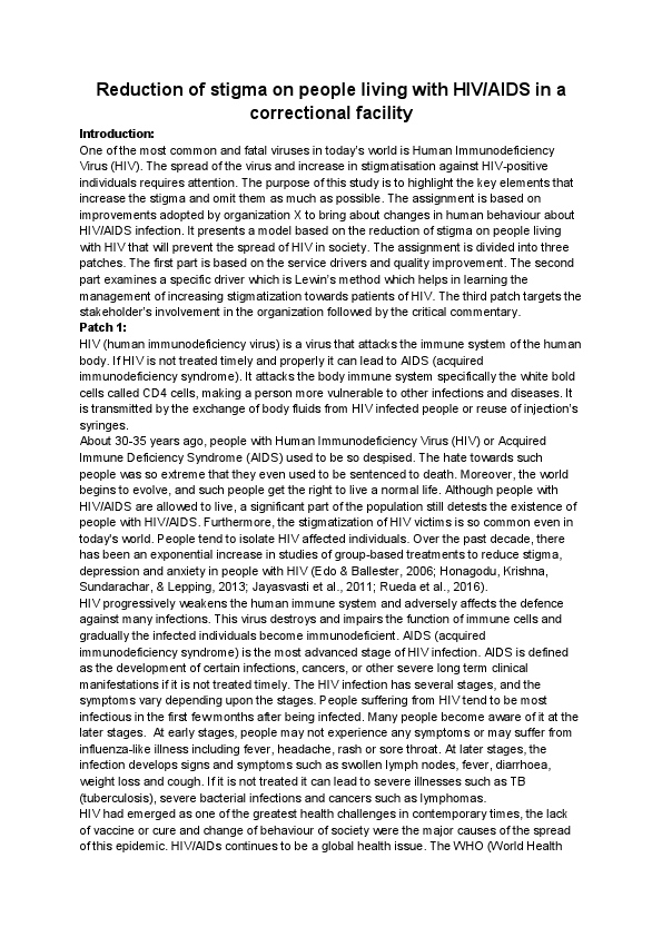 AIDS in a correctional facility.pdf