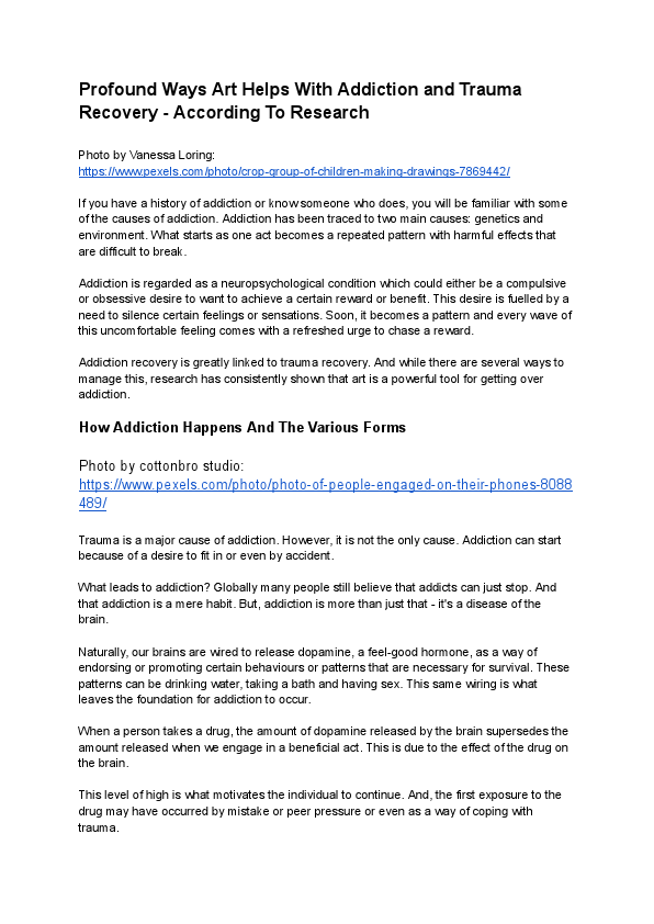 Profound Ways Art Helps With Addiction and Trauma Recovery - According To Research.pdf