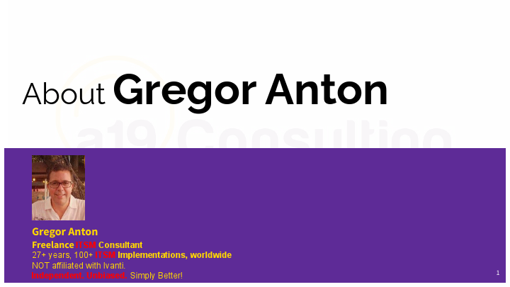 About Gregor Anton _ ITSM Freelance Consultant _ 100+ Implementations since 1996.pdf