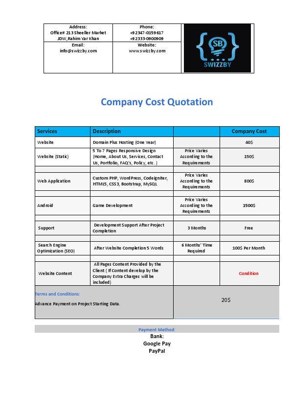 Company portfolio plus Cost Quotation.pdf