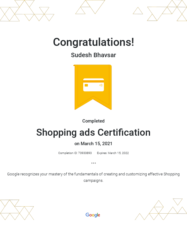 Shopping ads Certification Google.pdf
