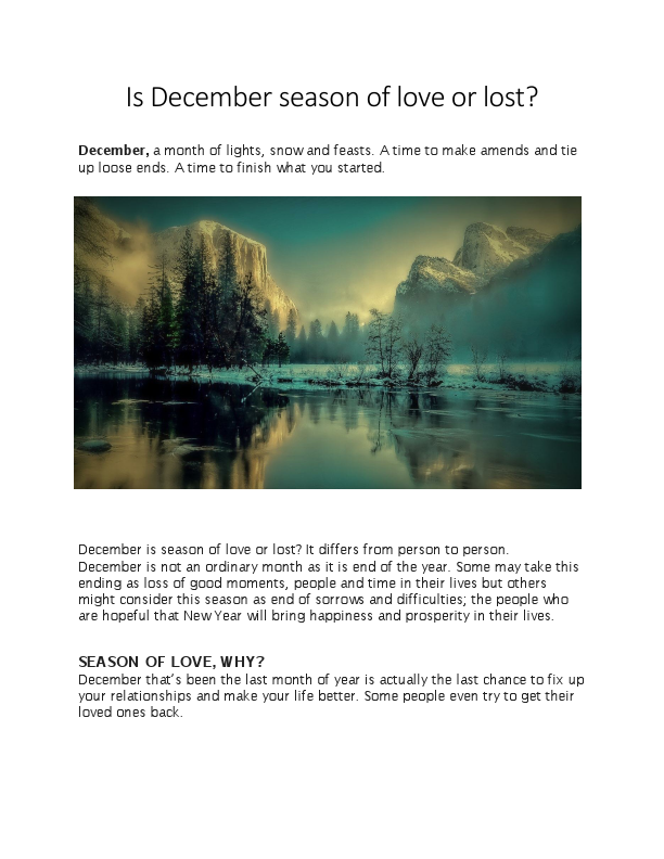 Is December season of love or lost.pdf