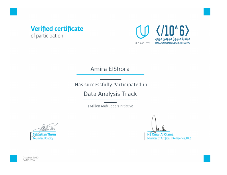 Data Analysis Track - Certificate of Participation - 1M Arab Coders Initiative.pdf