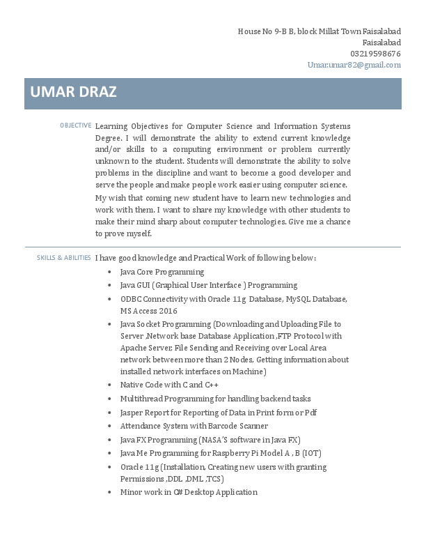 Umar Draz CV Updated.pdf