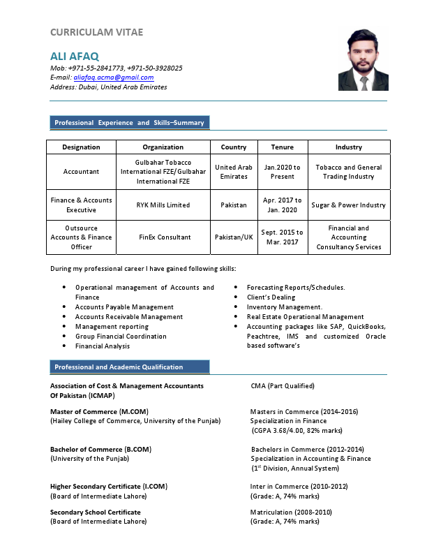 ALI AFAQ CV Updated.pdf
