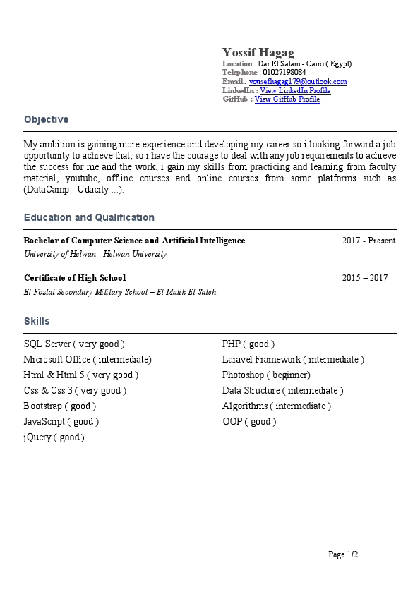 CV - Yossif Hagag.pdf