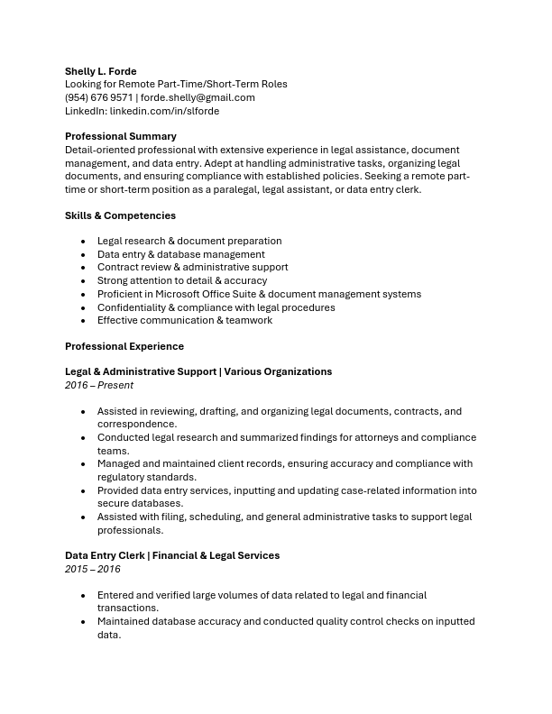 Legal Assistant and Data Entry Resume.pdf