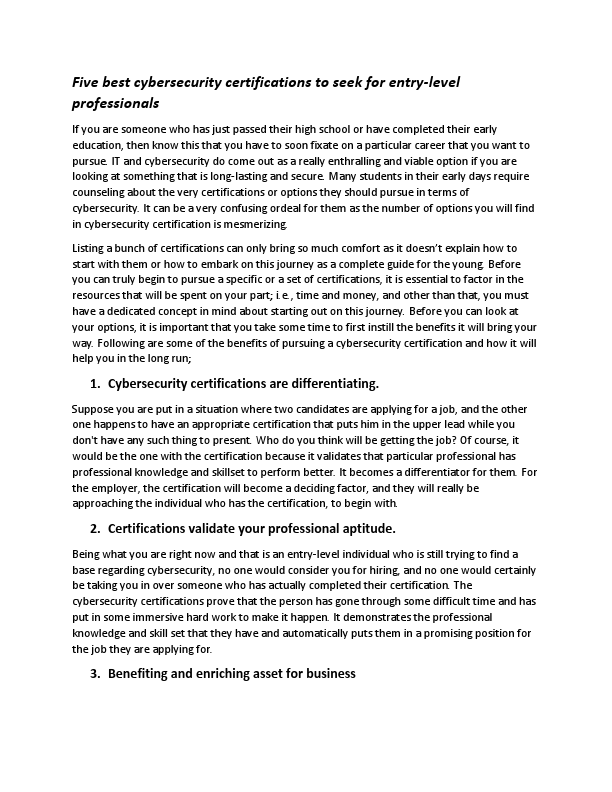 5 best cybersecurity certifications to pursue for entry level professionals.edited (2).pdf