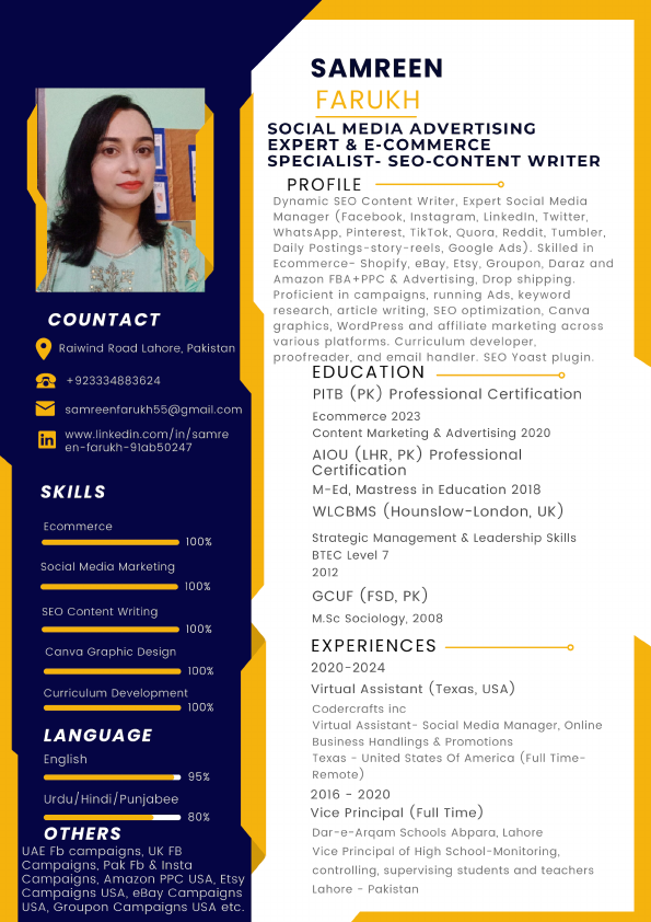 Professional CV Samreen - 1 (1).pdf
