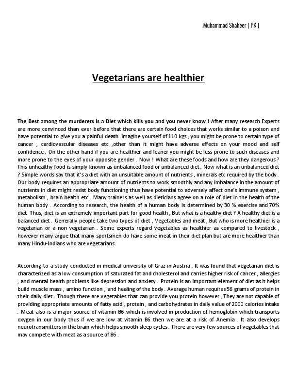 Vegetarians+are+healthier+(Article).pdf