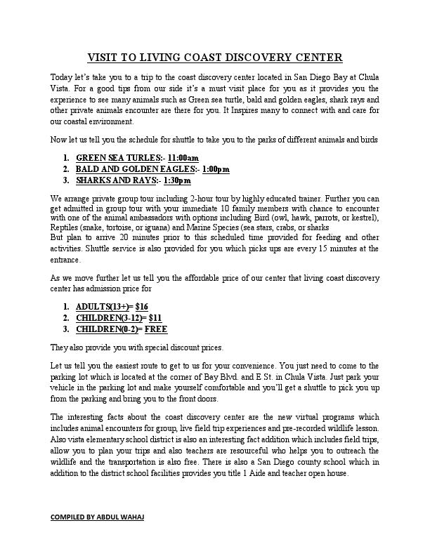 VISIT TO LIVING COAST DISCOVERY CENTER-converted.pdf