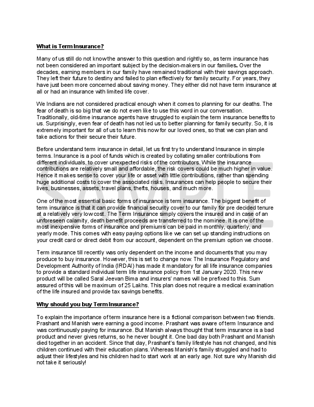 What is Term Insurance_Sample.pdf