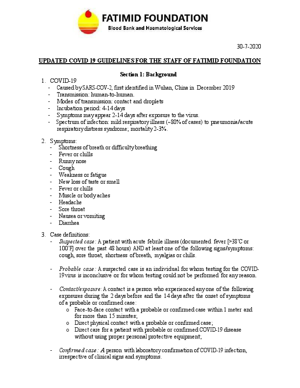 updated CoVid 19 guidelines for the staff of Fatimid Foundation.pdf