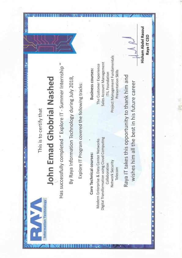 RAYA IT internship certificate.PDF