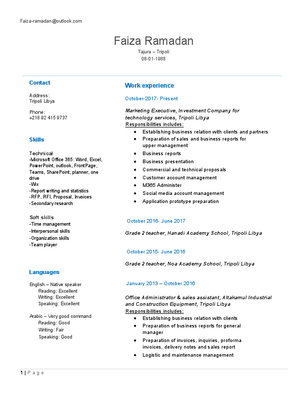 Faiza Ramadan CV 2020.pdf