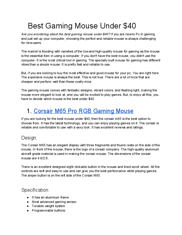 Best Gaming Mouse Under $40.pdf