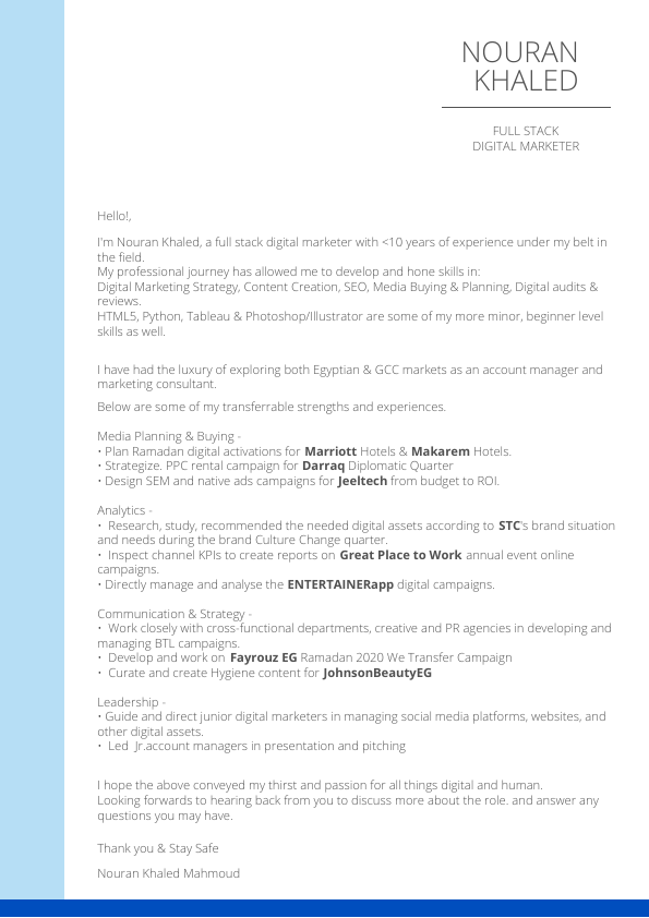 NouranKM - Digital Marketer CV.pdf