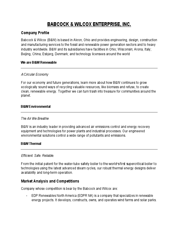 Babcock+%26+Wilcox+Financial+Summary.pdf