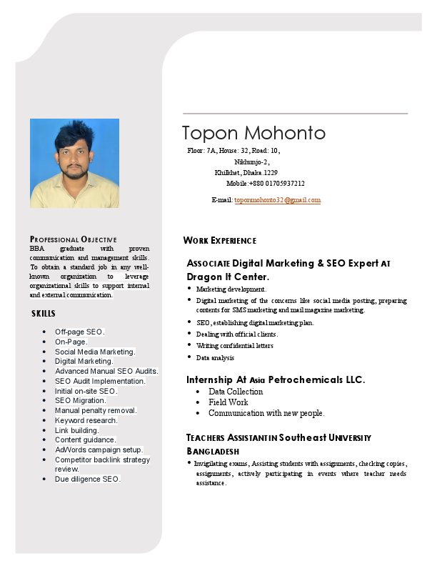 Topon Mohonto (Updated resume).pdf