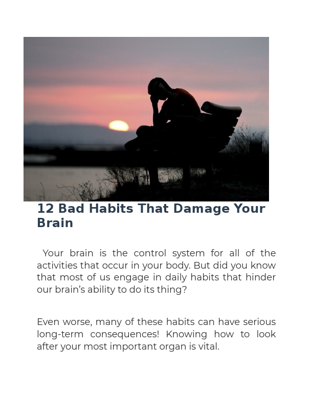 12 Bad Habits That Damage Your Brain.pdf