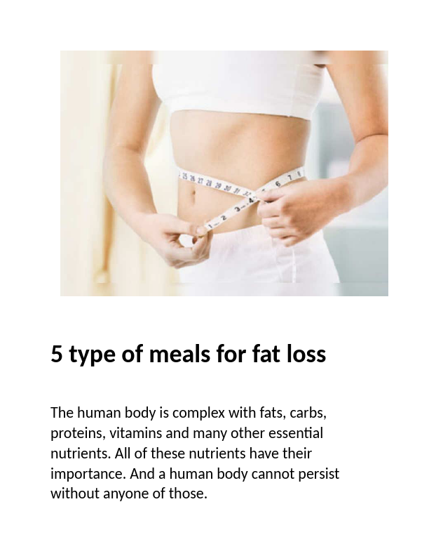 5 type of meals for fat loss.pdf