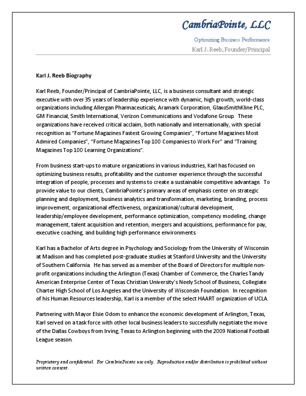 Karl J Reeb CambriaPointe Biography.pdf