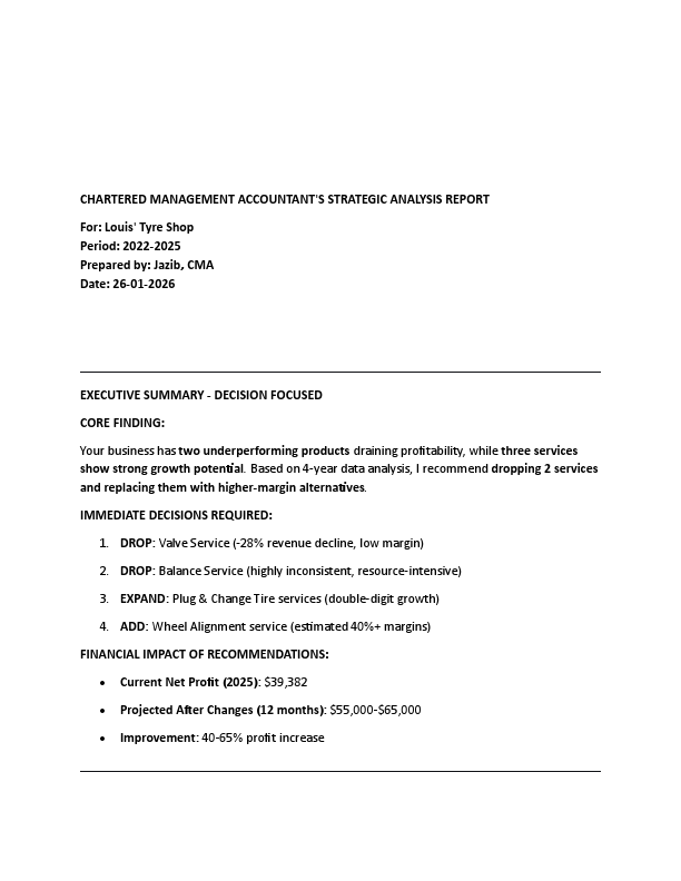 Business Products Profitability Analysis and Recommendatios.pdf