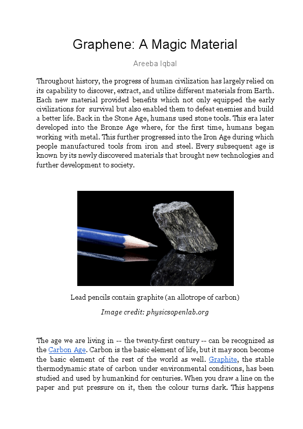 Graphene- A Magic Material.pdf
