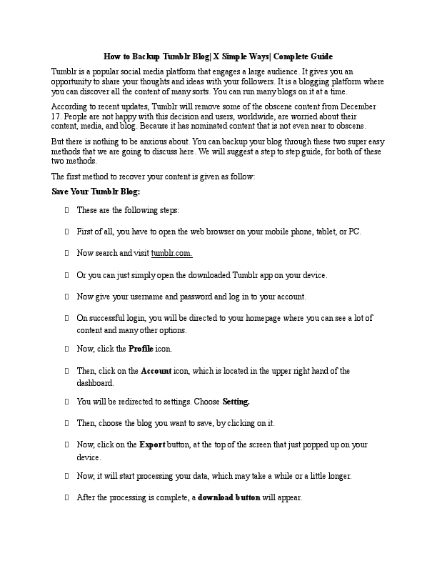 Share How to Backup Tumblr Blog (1).docx.pdf