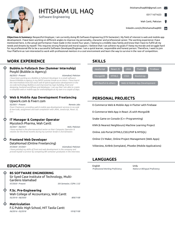 IHTISHAM Resume.pdf