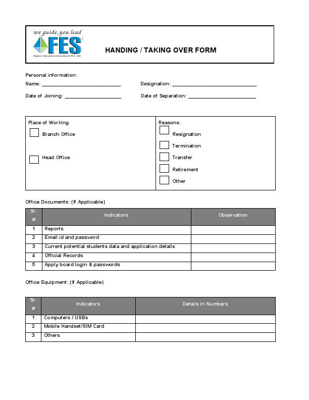 Handing and Taking Over Form.pdf