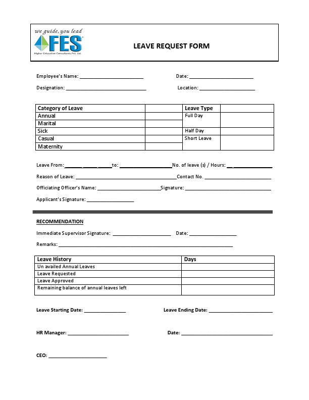 Leave request form.pdf