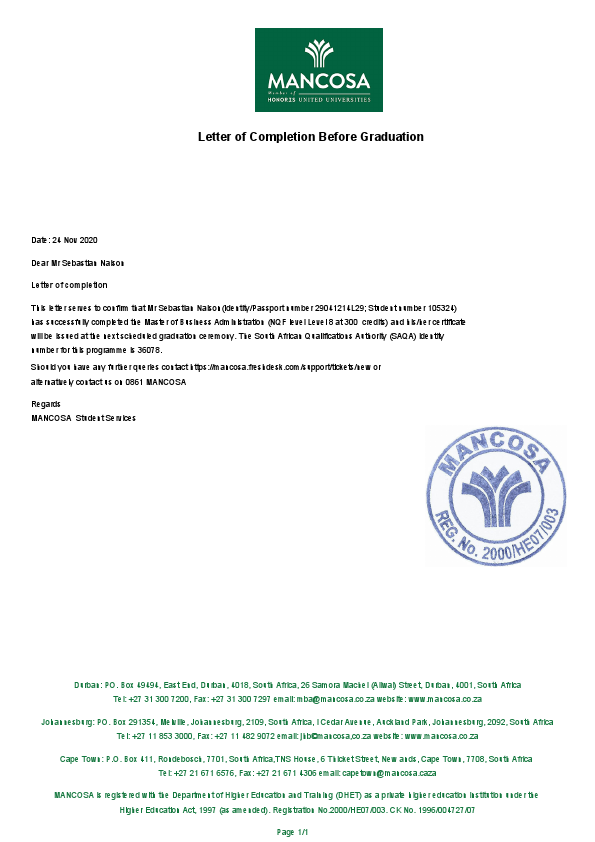 MBA Student Letter of Completion - Nov 2020.pdf