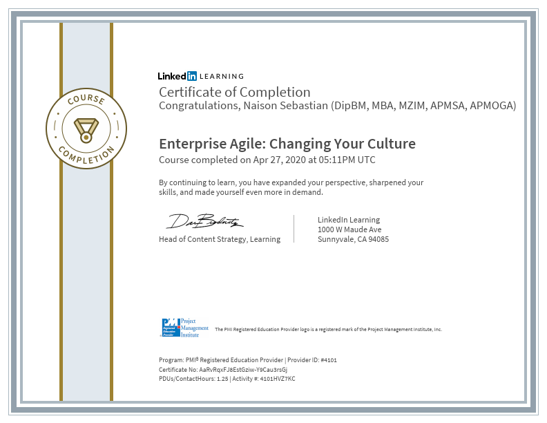CertificateOfCompletion_Enterprise Agile Changing Your Culture.pdf