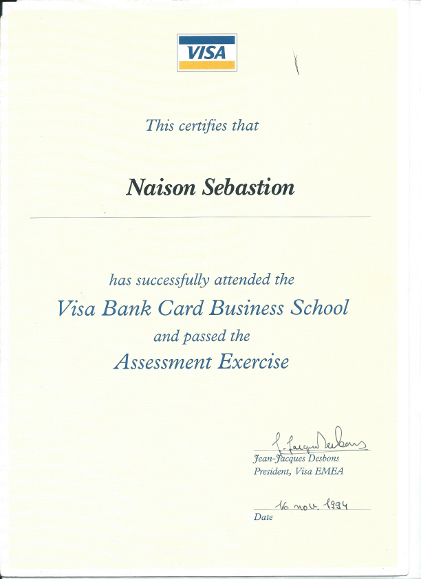 Visa International - BankCard Business School Certificate.pdf
