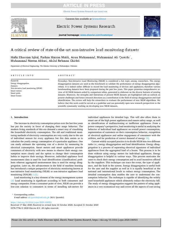 A critical review of state-of-the-art non-intrusive load monitoring datasets.pdf