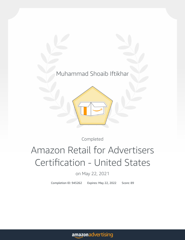 Amazon retail for advertisers Certification _ Learning console.pdf
