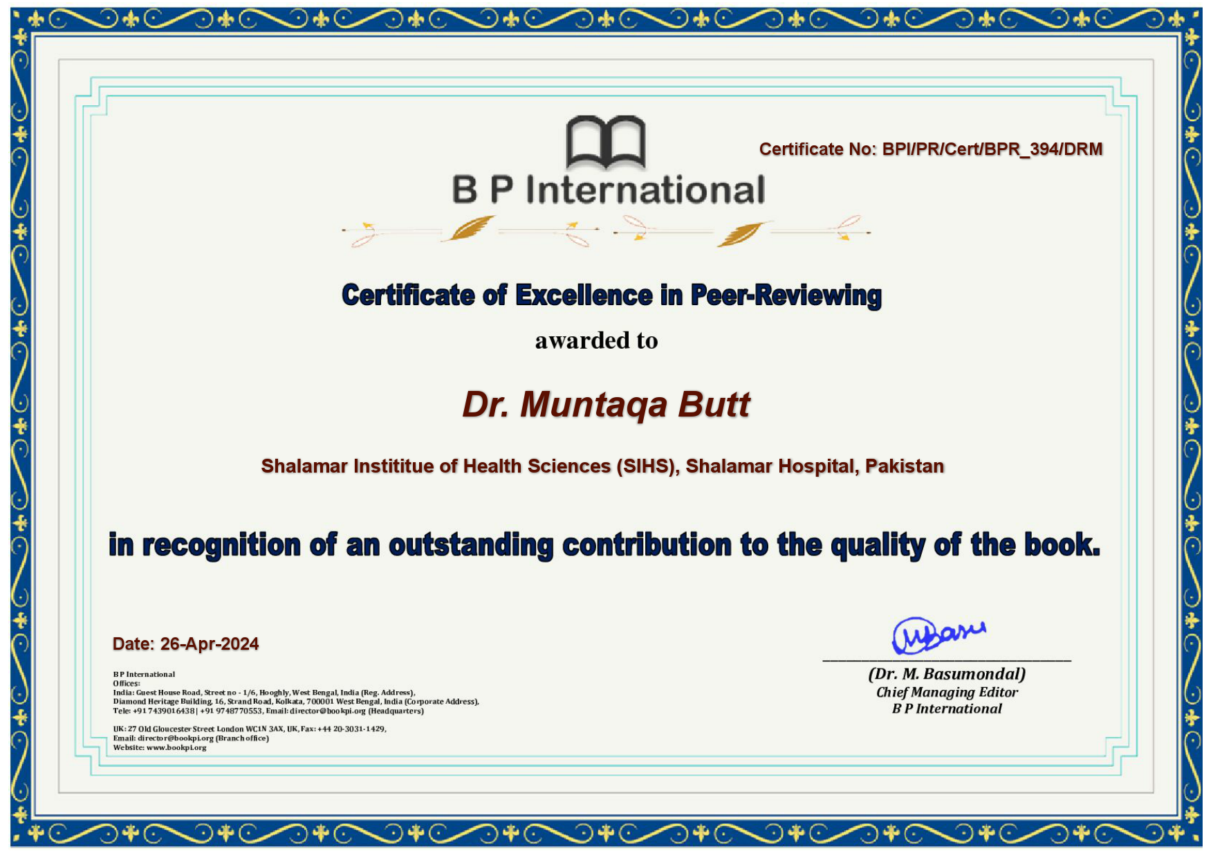 Certificate-Dr. Muntaqa Butt-Certificate No_ BPI_PR_Cert_BPR_394_DRM.pdf