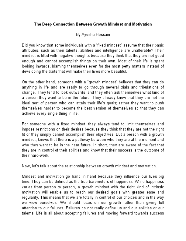 The Deep Connection Between Growth Mindset and Motivation.pdf