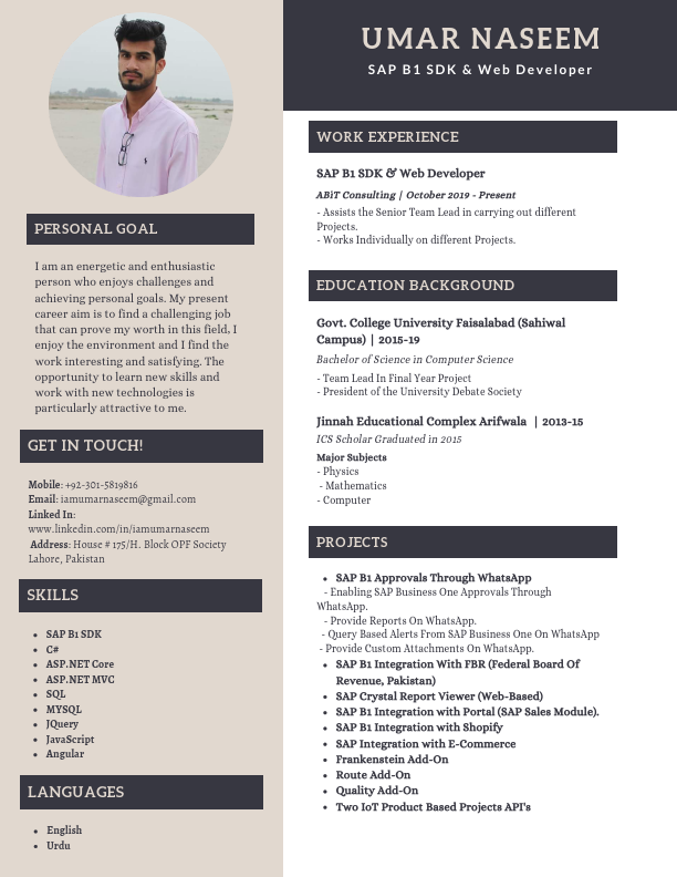 Umar Naseem SAP_B1 Developer.pdf