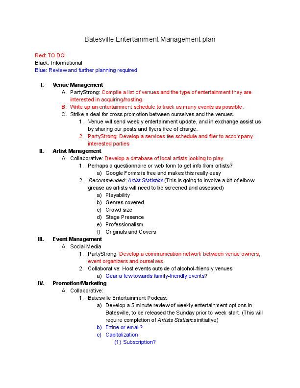 Batesville Entertainment Management plan.pdf