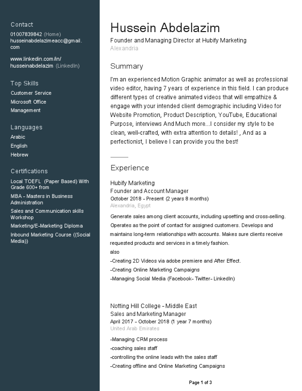 Hussein Linkedin profile.pdf