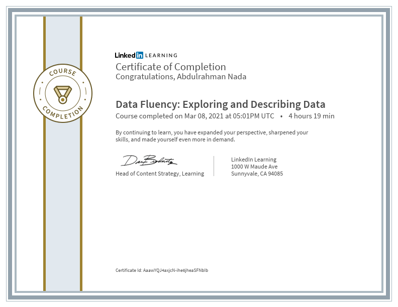 CertificateOfCompletion_Data Fluency Exploring and Describing Data.pdf