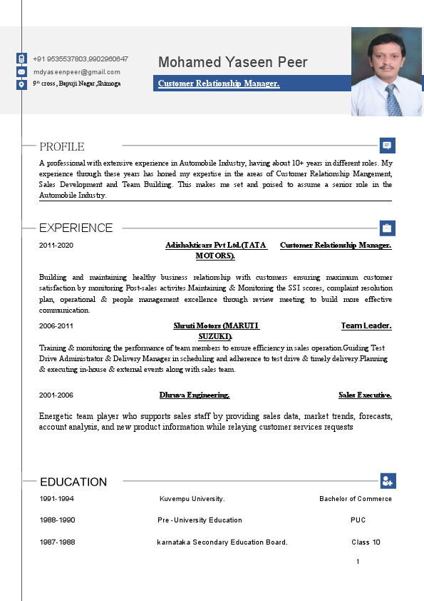 New cv of md yaseen peer.pdf