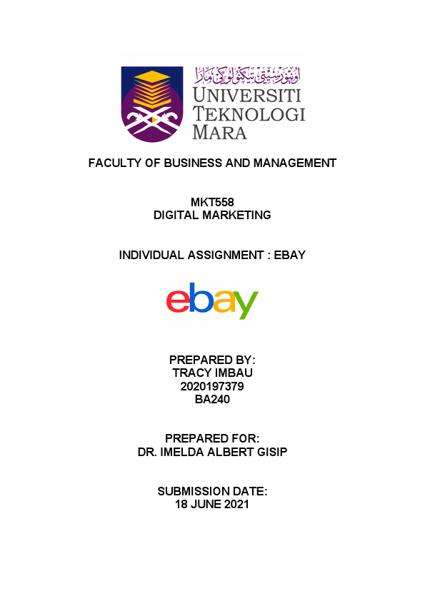 TRACY IMBAU MKT558 INDIVIDUAL.pdf