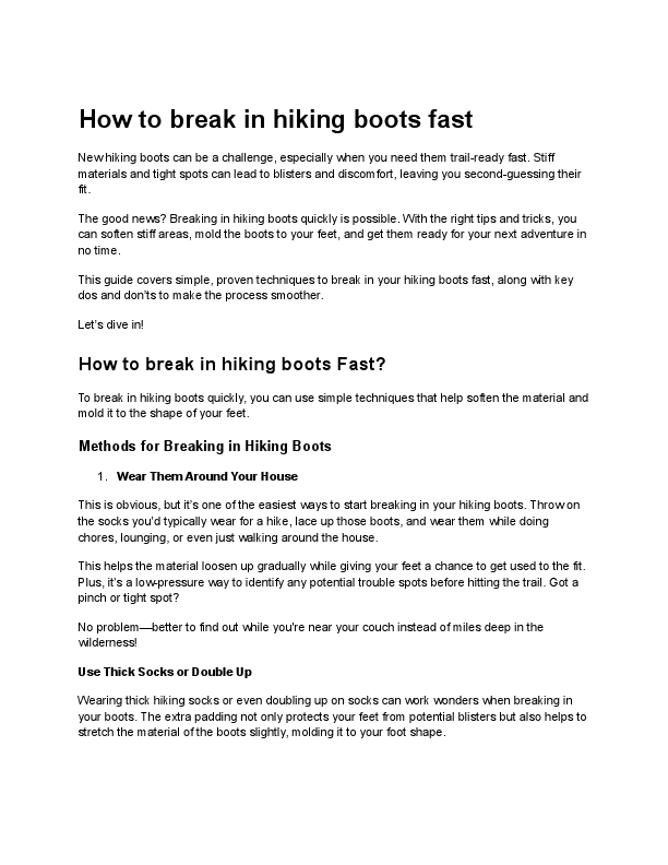 How to break in hiking boots fast.pdf