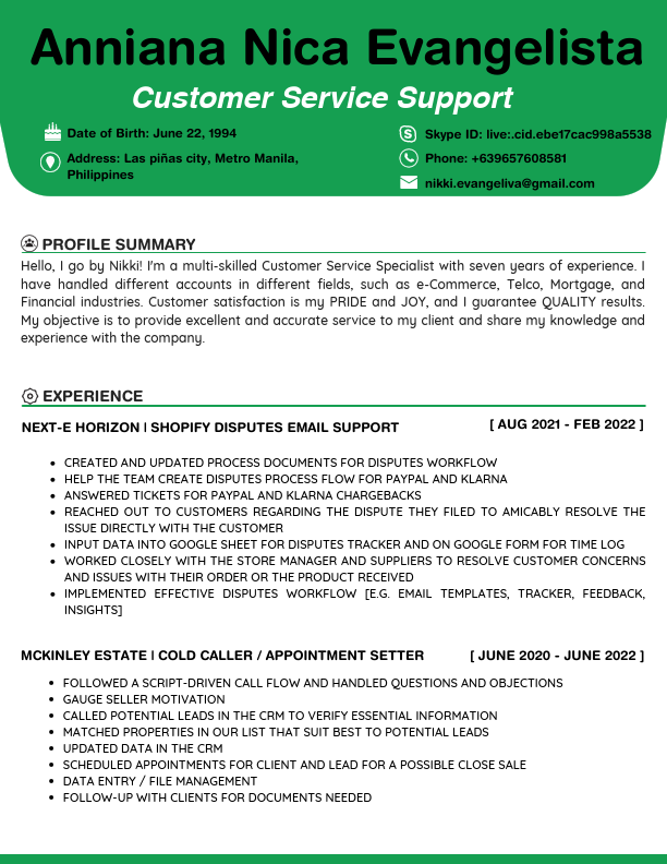 ANNIANA NICA EVANGELISTA - RESUME.pdf