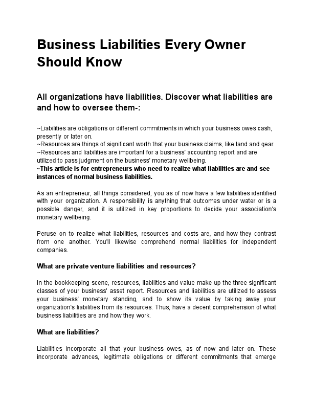 Business Liabilities Every Owner Should Know.pdf